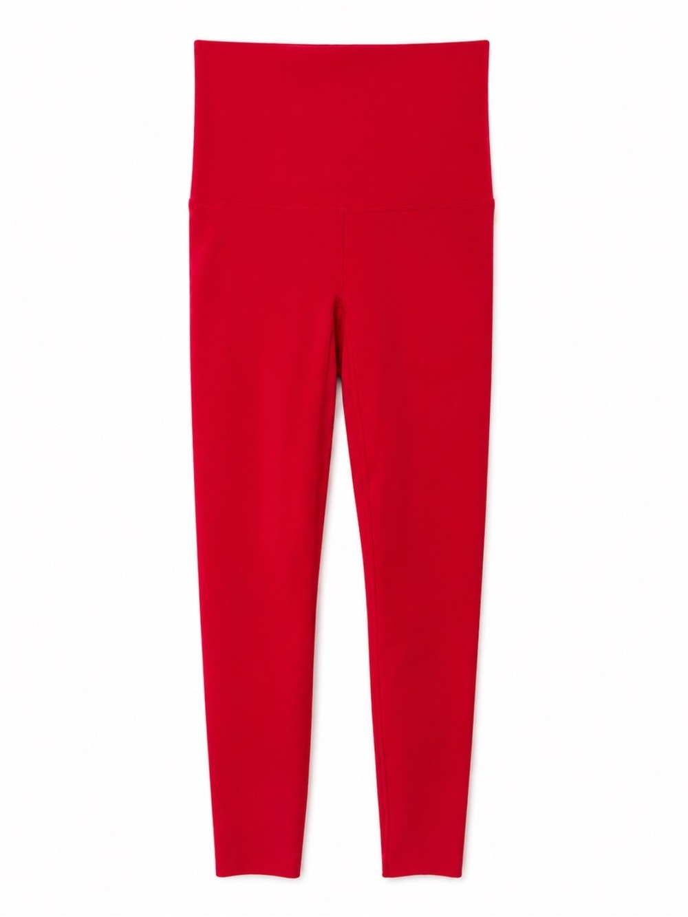 SPANX High Compression High Rise Red Leggings Size Small EUC!
